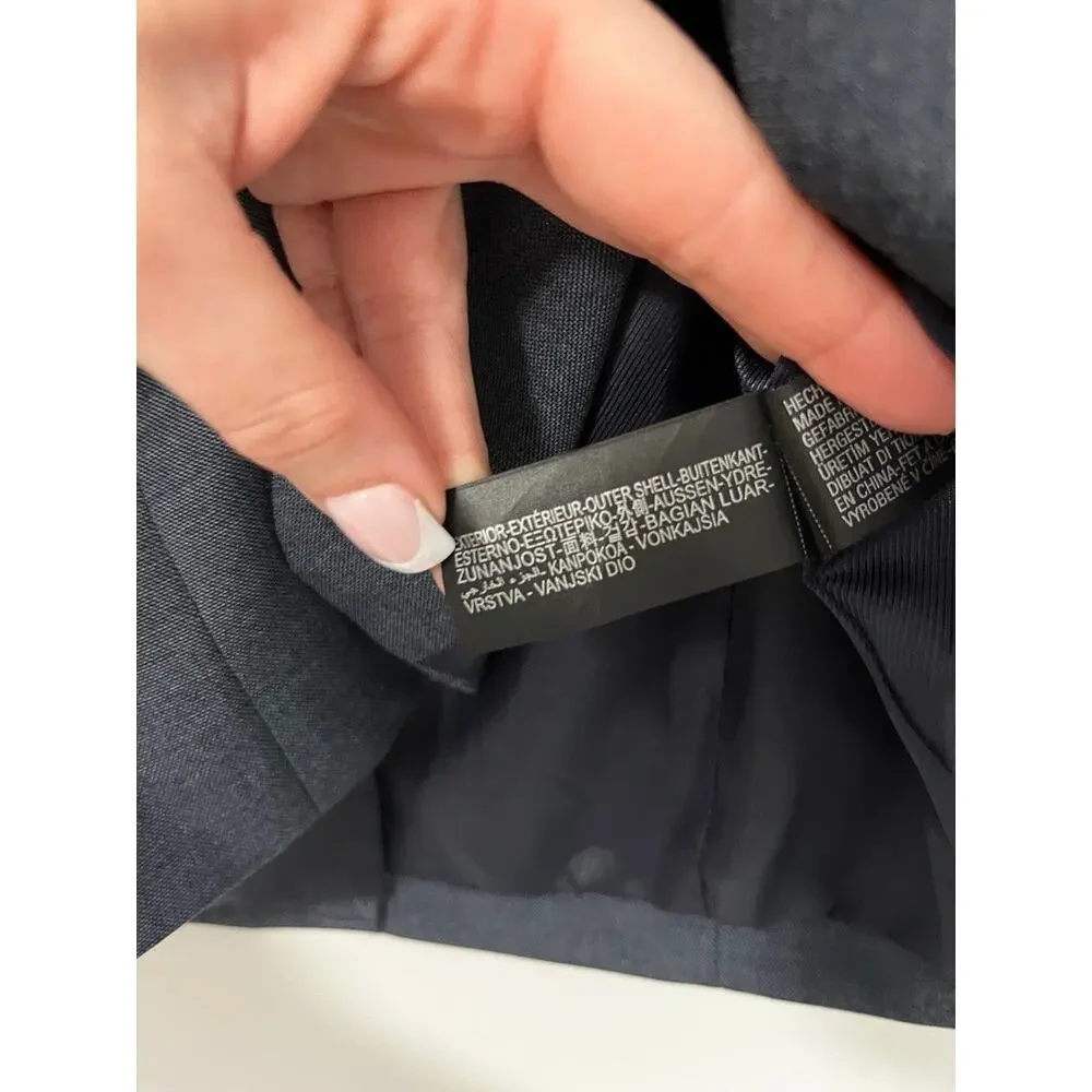 Zara Boy's Dark Blue Blazer Jacket Size 6-7